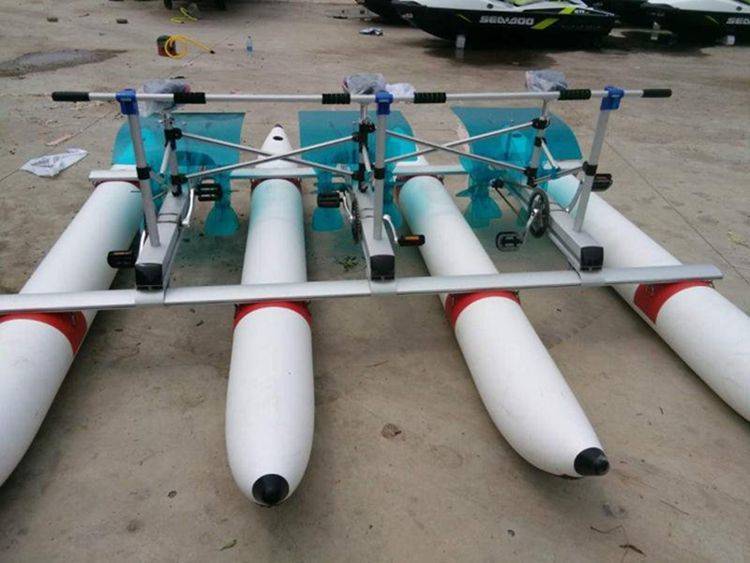 三人骑水轮式自行车 SS003