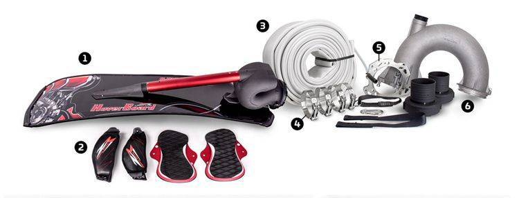 法国水上 hoverboard 飞板 全套