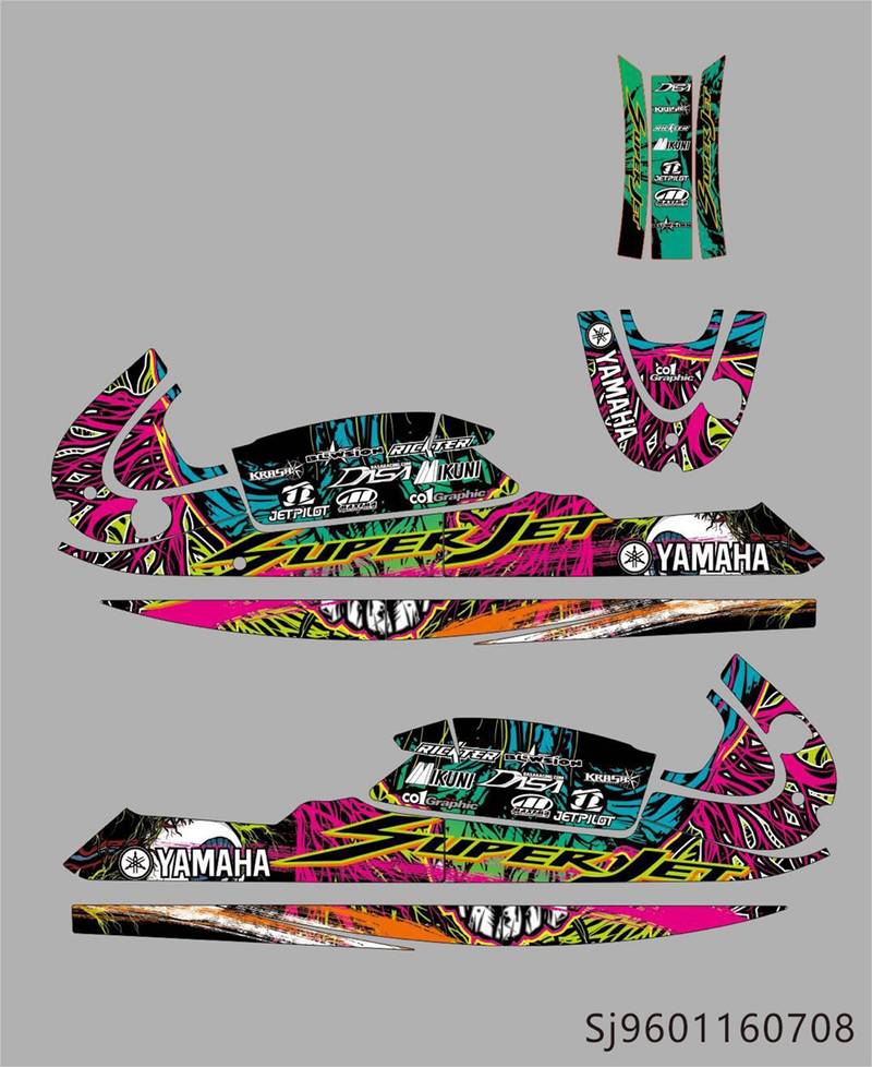 雅马哈SJ 贴纸