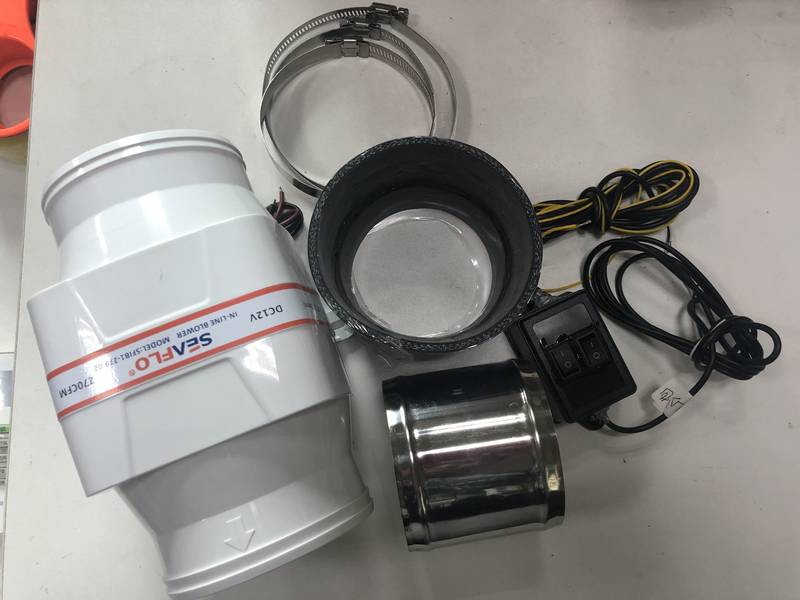 水上飞行器专用 自动散热系统