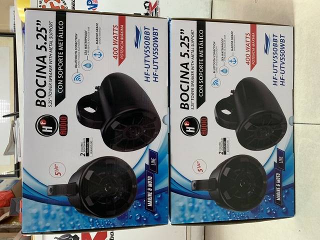 美国进口 HF AUDIO 摩托艇音响，(免螺丝 免开洞)