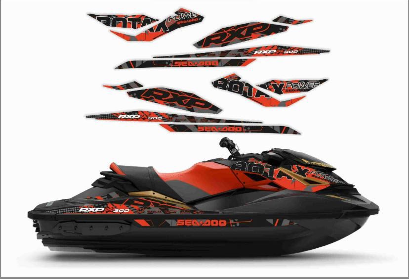 庞巴迪RXP300个性化贴纸 适合2019到2020款