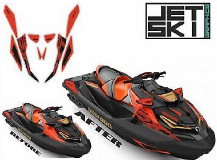 庞巴迪 红色RXT300个性贴纸