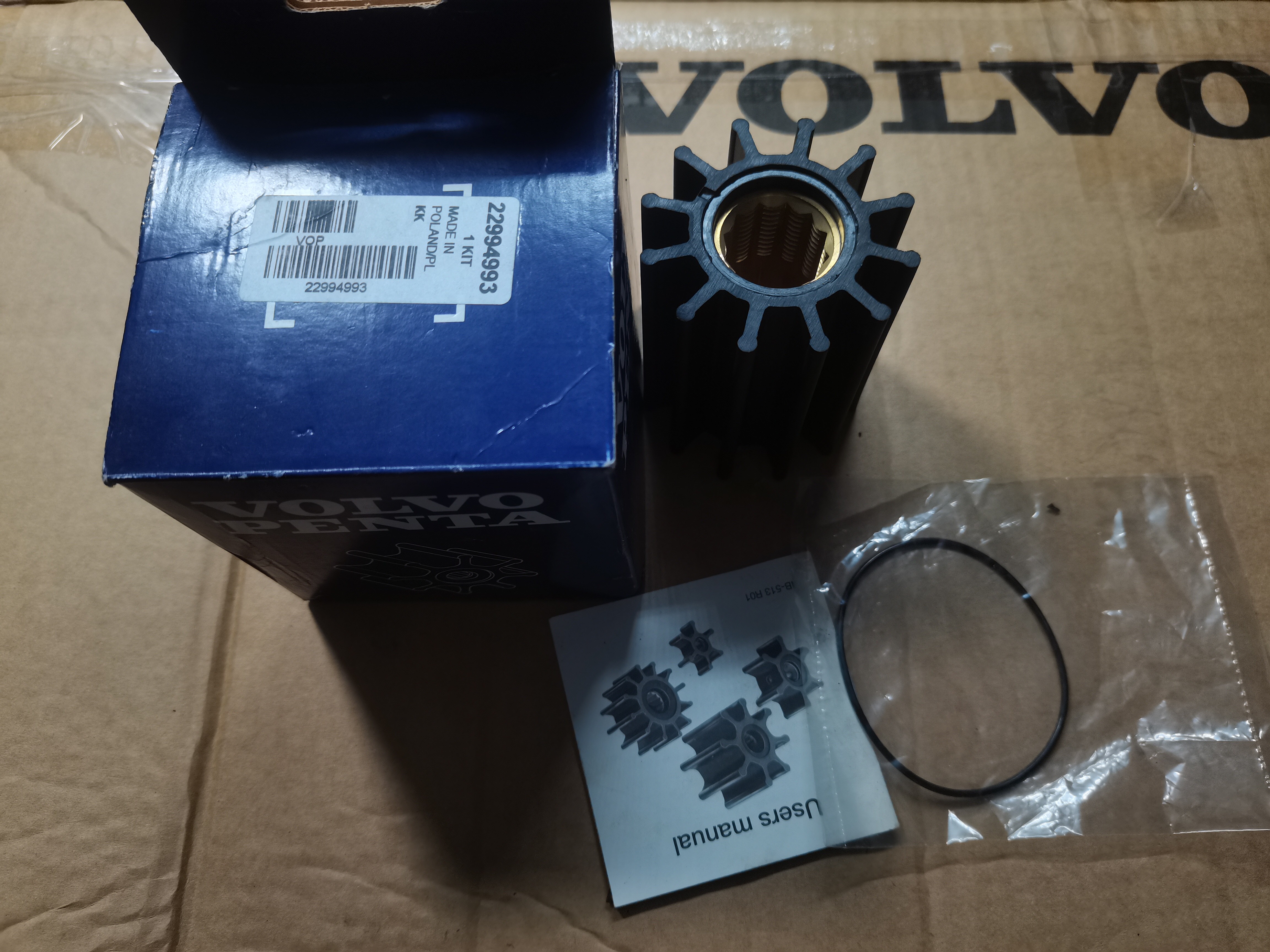 沃尔沃船机 水泵叶轮