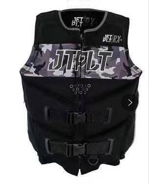新款杰派乐jetpilot比赛专用赛艇服救生衣海军迷彩色JA21288 M L XL