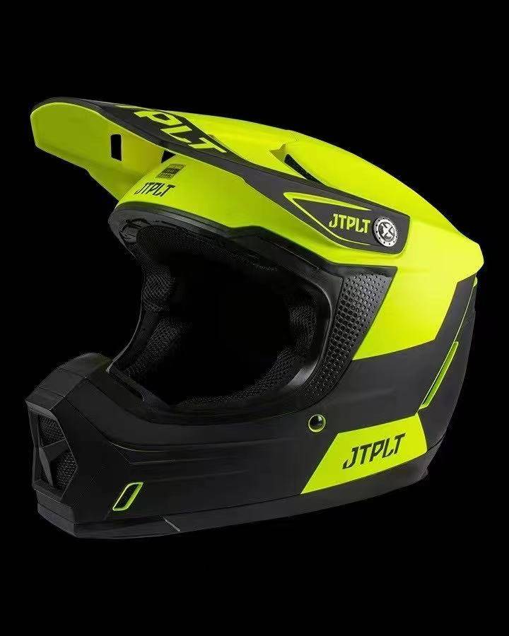 杰派乐JETPILOT专业比赛头盔黄色 L  XXL