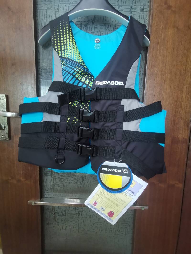 全新特价原装SEADOO救生衣蓝色 XXL  XXXL