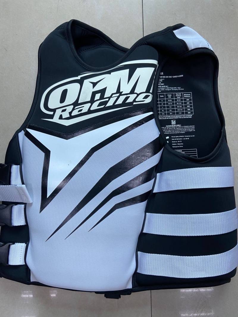 OPM黑白M码和XL码救生衣