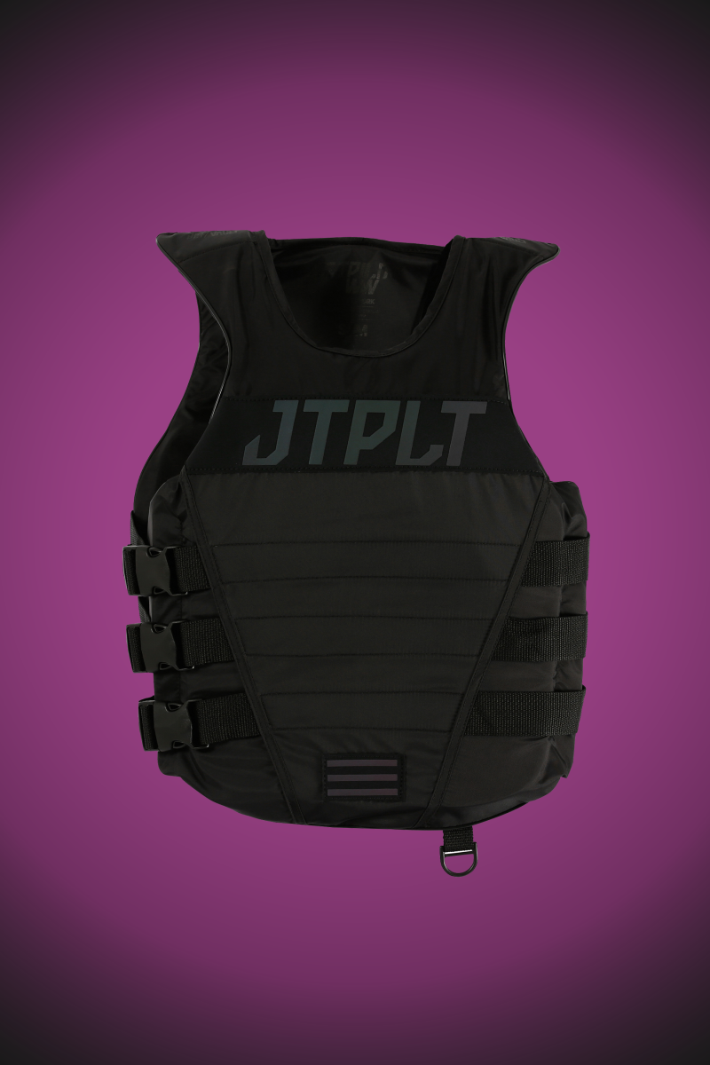 新款杰派乐jetpilot比赛专用赛艇服单件救生衣黑色JA22129v XXL