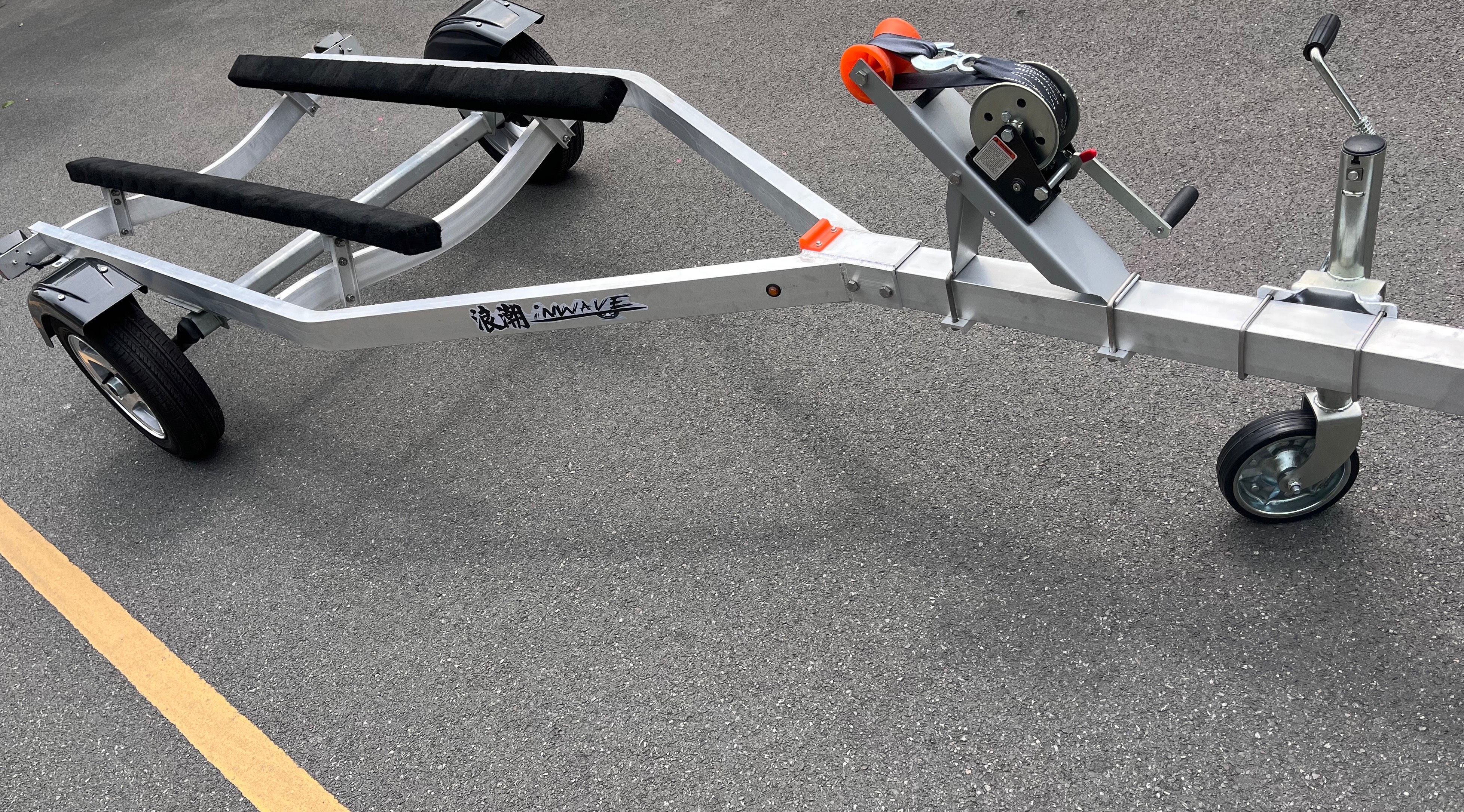 浪潮新款全铝合金扭力轴摩托艇托架