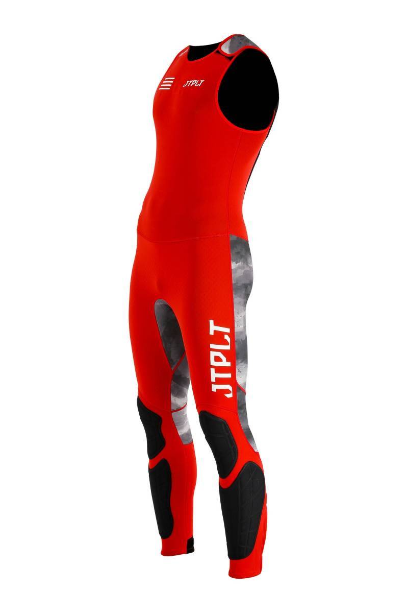 新款杰派乐jetpilot比赛专用赛艇服单件连体红迷彩JA22155  XXL
