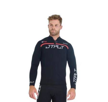 杰派乐jetpilot 比赛专用赛艇服长袖外套黑红色上衣 JA24156 S M L XL XXL