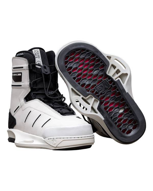 美国正品liquid force AERO6X白色滑水鞋  36-38