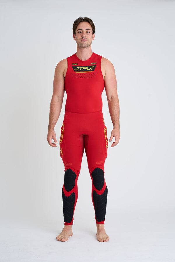 新款杰派乐jetpilot 比赛专用赛艇服单件红色连体衣JA25155 S M L XL XXL