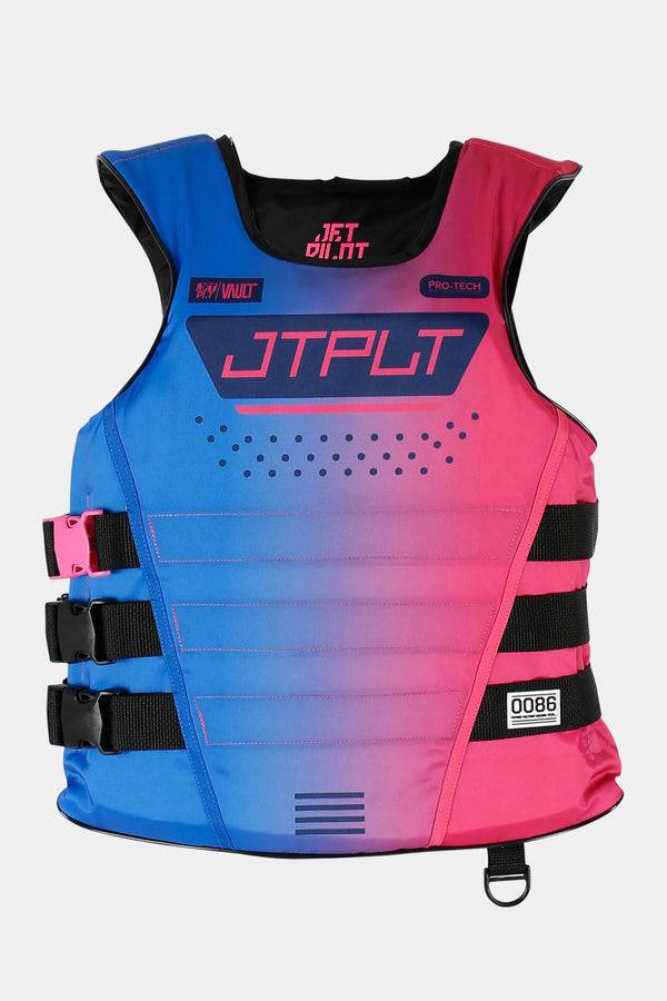 杰派乐Jetpilot 新款比赛专用赛艇服蓝色救生衣JA25203D带背板 S/M L/XL XXL