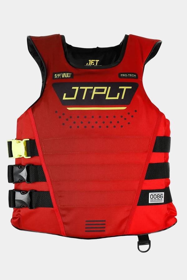杰派乐Jetpilot 新款比赛专用赛艇服红色救生衣JA25203D带背板 S/M L/XL XXL