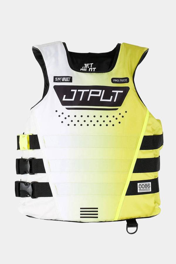 杰派乐Jetpilot 新款比赛专用赛艇服黄色救生衣JA25203D带背板 S/M L/XL XXL