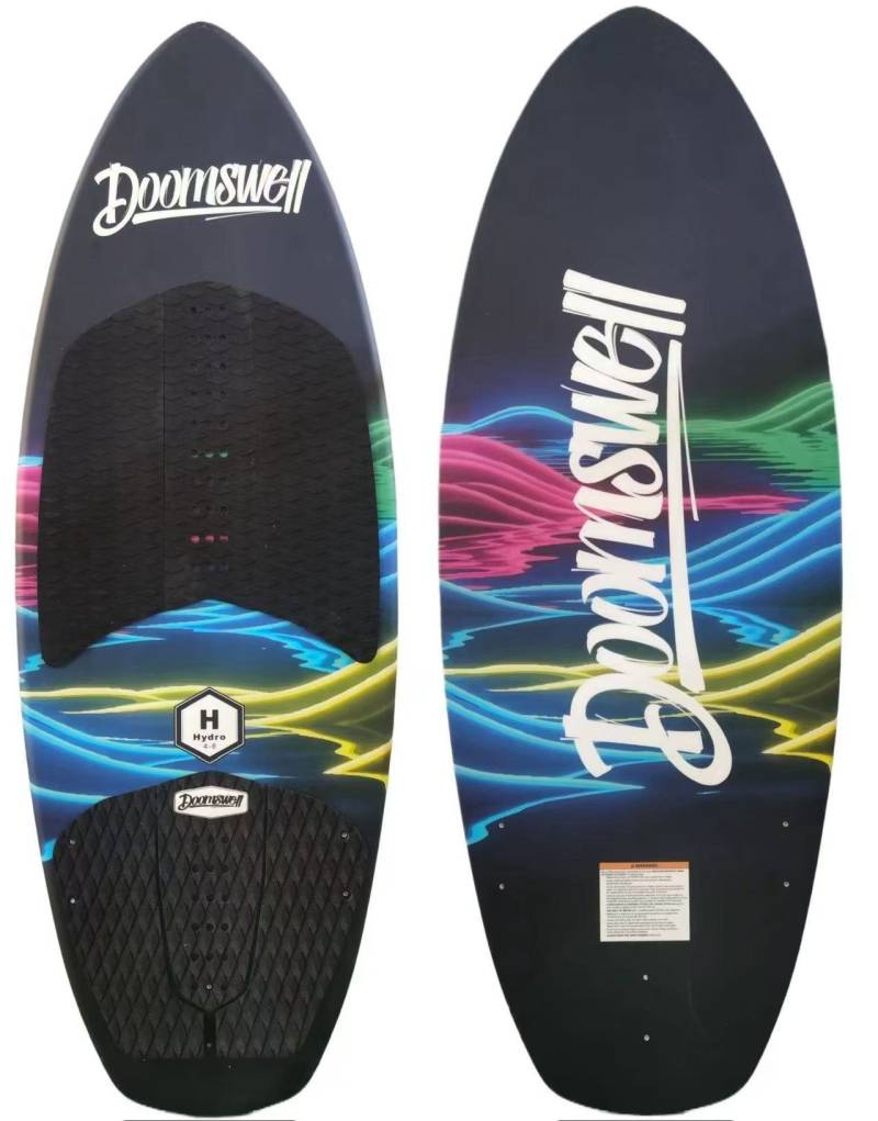 新款美国DOOMSWELL hydro 56寸幻彩尾波冲浪板